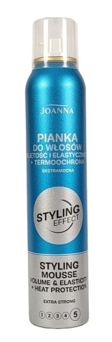 Joanna 5901018018894 niebieska pianka utrwalajaca elastyczna z termoochrona 150ml real fot cleanico poznan 2025.jpg
