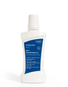 ziaja minperfekt activ płyn stomatologiczny przeciwpróchniczy do płukania i higieny jamy ustnej 500ml