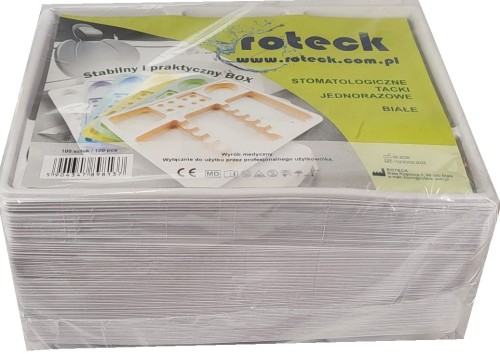 tacki jednorazowe białe stomatologiczne roteck ean 5904347898137.jpg