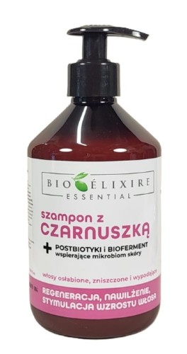 5907737313043 bioelixire essential szampon z czarnuszka 500ml real fot cleanico poznan 2025.jpg