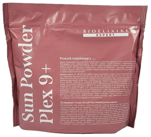 Bioelixire 5903769542352 Sun powder plex 9 proszek rozjasniajacy 500g real fot cleanico poznan 2026.jpg