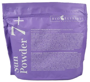 Bioelixire Rozjaśniacz w proszku do 7 poziomów SUN POWDER 7+ op. 500g