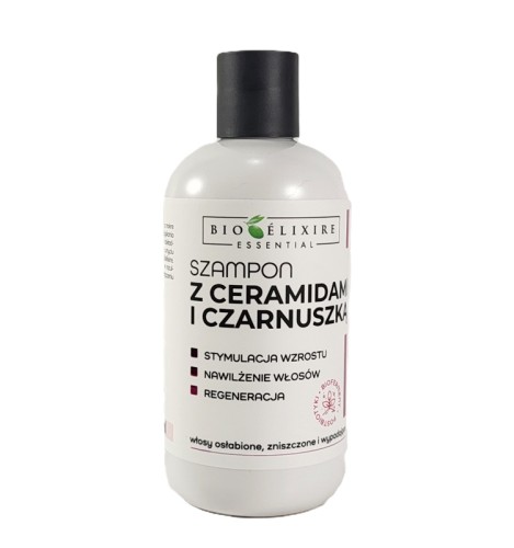 5903829094937 bioelixire szampon nawilzajacy stymulujacy wzrost wlosow z ceramidami i czarnuszka 300ml fot cleanico poznan 2026.jpg