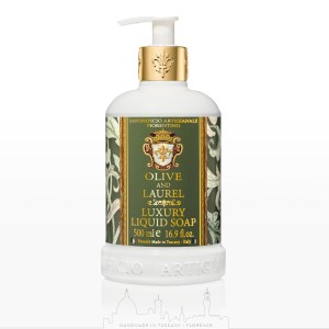 Fiorentino włoskie naturalne mydło w płynie Luxury Olive and Laurel 500ml Oliwka i Wawrzyn