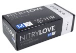 Rękawice nitrylowe CZARNE Onyks Nitril black a'100 r. M
