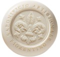 Saponificio Artigianale Fiorentino made in Tuscany Italy logo lilii florenckiej na kostce mydla 100g.png
