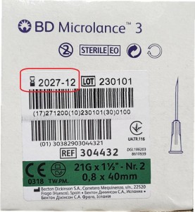 BD Microlance 3 igła iniekcyjna ø 0,8  x 40 mm (zielony) op.100szt. termin 2027-12