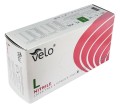 velo nitrile 9 L niebieskie rekawiczki diagnostyczne jednorazowe bezpudrowe bezlateksowe 100 sztuk ean 5902729057332-poprzednia szata graficzna real fot cleanico poznan.jpg