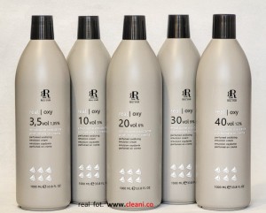 RR Line AKTYWATOR 1000ml Woda utleniona do farbowania Perfumowany kremowy oxydant