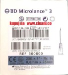 BD Microlance 3 igła iniekcyjna ø 0,6  x 25 mm (niebieski) op.100szt. 