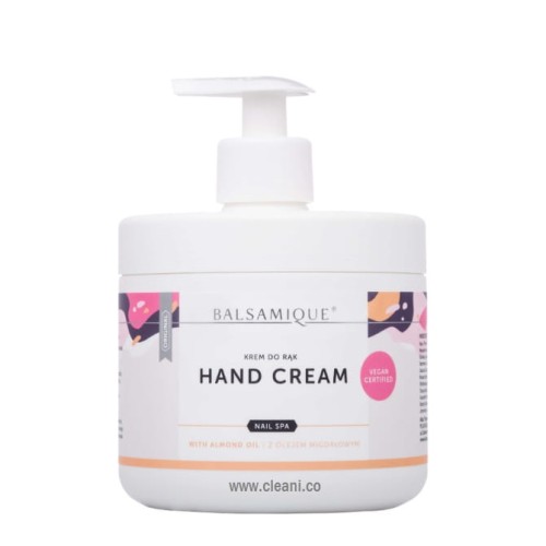 Balsamique Hand Cream Nail SPA Almond Oil Krem do rąkl stóp z olejkiem migdałowym 450g odbiór Poznań EAN 5905063002907.jpg
