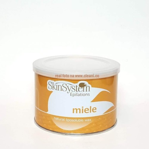 WAX wosk do depilacji SkinSystem 400ml puszka odbiór Poznań na www cleani co miodowy yellow.jpg