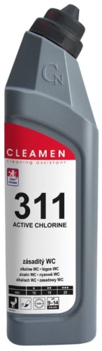 CLEAMEN 311 0,75L alkaliczny żel do WC do stali nierdzewnej.jpg