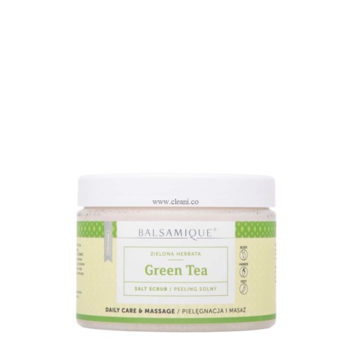 BALSAMIQUE Poznań peeling solny Zielona Herbata MELON  550g salt scrub daily care massage green tea EAN 5905063001634.jpg
