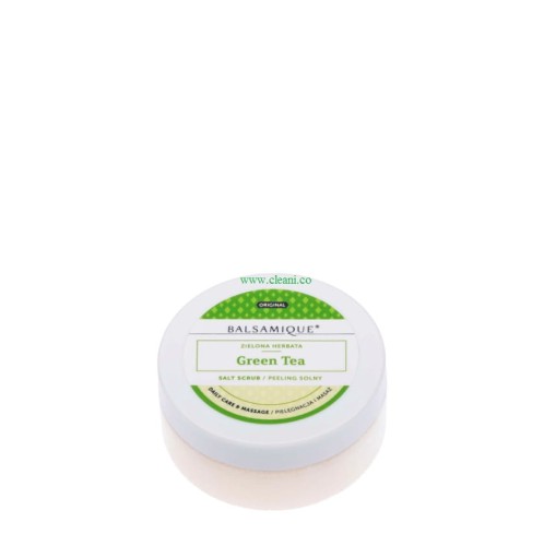 BALSAMIQUE Poznań peeling solny Zielona Herbata 80g salt scrub daily care massage green tea EAN 5905063002488.jpg