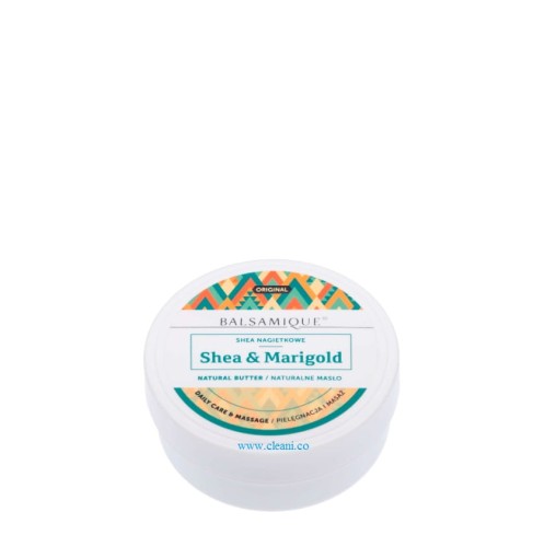 BALSAMIQUE Poznań masło shea nagietek Natural butter Shea Marigold 80g daily care massage EAN 5905063002112