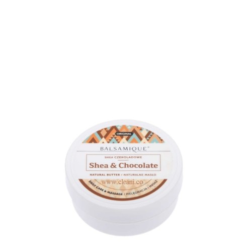 Balsamique Natural Butter Shea and Chocolate Masło shea czekoladowe 80g dystrybutor Poznań cleanico odbiór od 8 rano EAN 5905063002341