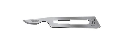 Swann-Morton Surgical Blades nr 15C jednorazowe sterylne ostrza chirurgiczne op 100szt hurtownia CLEANI CO Poznań.jpg