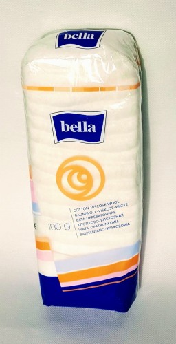 Wata bawełniano - wiskozowa  100g tzmo Bella Cotton zygzak.jpg