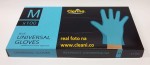 Rękawice foliowe TPE niebieskie CLARINA blue uniwersalne a'100 r. M