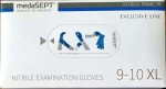 Rękawice nitrylowe Niebieskie medaSEPT NITRIL Prime PF a'200 r.XL