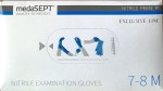 Rękawice nitrylowe Niebieskie medaSEPT NITRIL Prime PF a'200 r. M