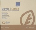 Abena rękawiczki nitrylowe czarne 100szt rozmiar XL ref 290475 - opakowanie zbiorcze karton - etykieta boczna.jpg