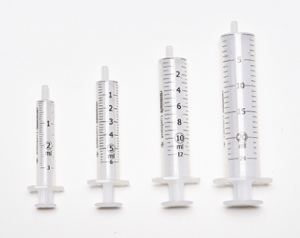 Strzykawki  5ml II cz. luer Margomed LuxInject a'100szt
