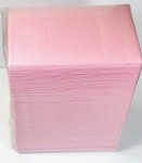 Serwety podfoliowane 2x papier + folia w składce 33x45cm SoftMed RÓŻOWE op. 125szt