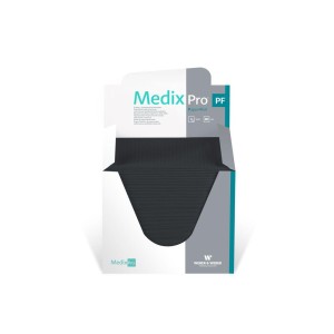 Serweta podfoliowana składka 33x48cm a'80 CZARNA MedixPro Weber