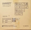 MedaSept exclusive line Pomarańczowe rękawiczki nitrylowe mocne XL 100szt dla mechaników odbiór sklep stacjonarny Poznań kat 3 EN 374 ean 5901738873513 EN 455 real foto karton zbiorczy piktogramy i normy.jpg