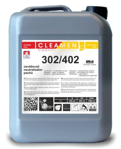 CLEAMEN 302 402 5L Neutralizator zapachu i odświeżacz powietrza perfum Gentle Swan.jpg