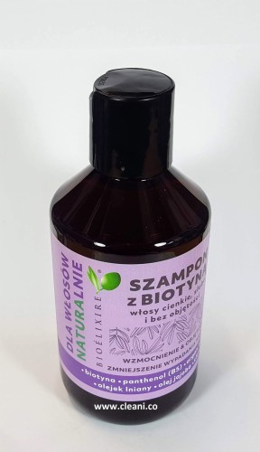 Bioelixire naturalnie Biotyna szampon do włosów cienkich i słabych 300ml biotyna panthenol argan oil olejek lniany jojoba.jpg