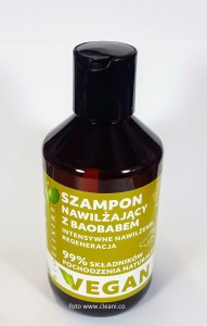 Bioelixire naturalnie VEGAN BAOBAB szampon nawilżenie i regeneracja 300ml