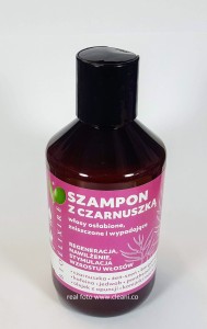 Bioelixire naturalnie CZARNUSZKA szampon regenerujący 300ml