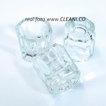 Naczynko kieliszek do przygotowania henny bezbarwny szklany