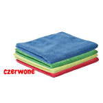 Ścierka 30x30cm z mikrofibry 220g czerwona