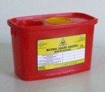 Pojemnik na odpady medyczne 1L